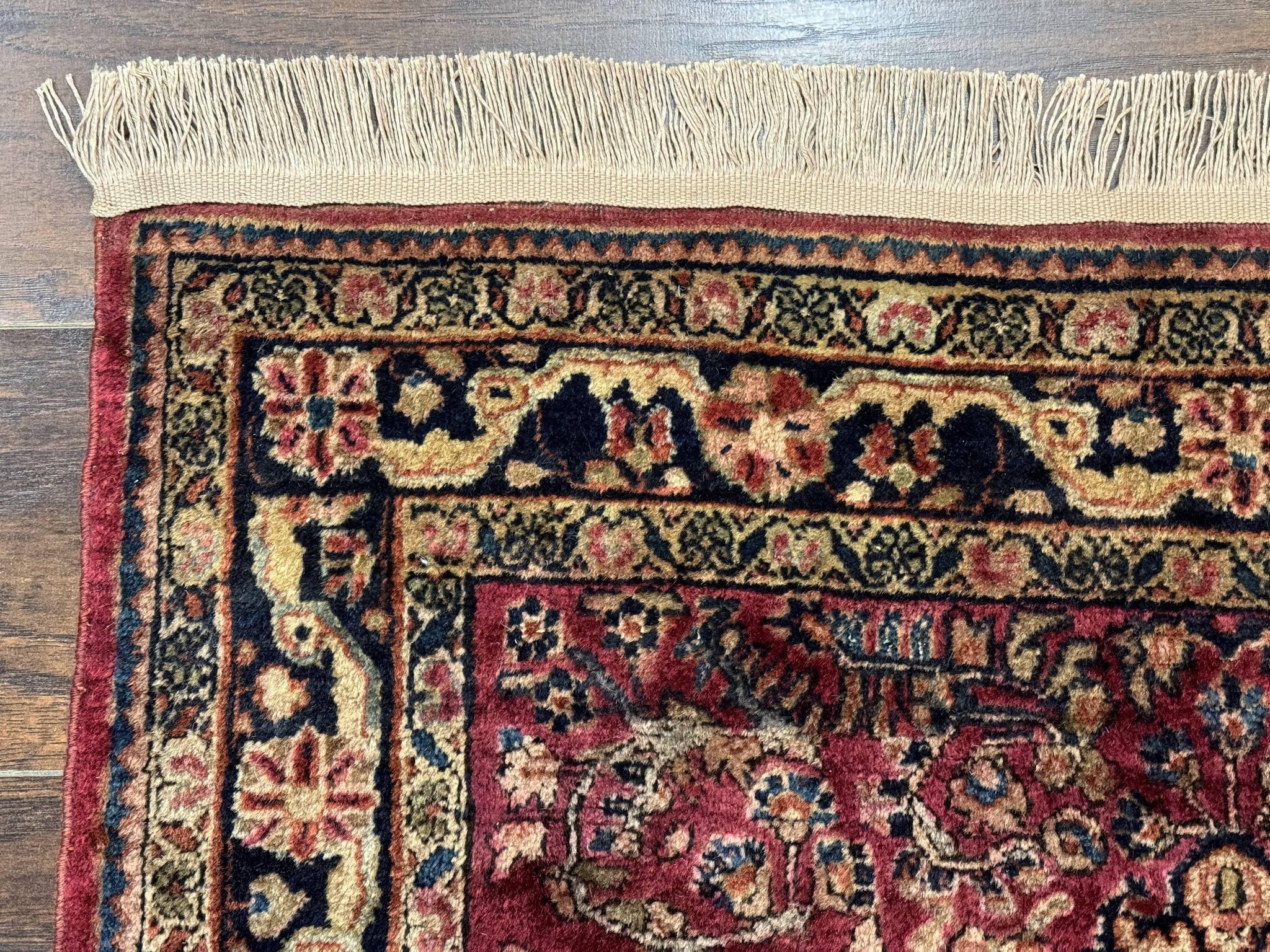 Persian Sarouk Rug 3x5, Antique Persian Carpet by Jewel Rugs