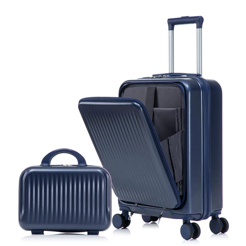 14'/20' 2-Piece ABS Spinner Wheel Luggage Set by HouseOfZazla