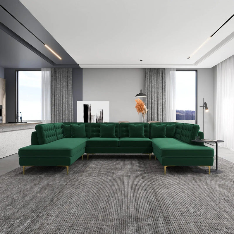 Brooke - Sectional Sofa by HouseOfZazla