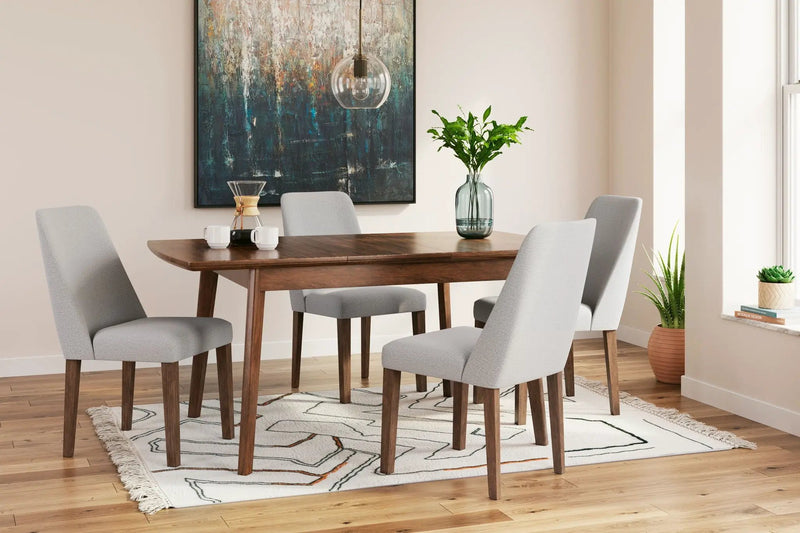 Lyncott - Butterfly Extension Table Set by Unique Piece Furniture