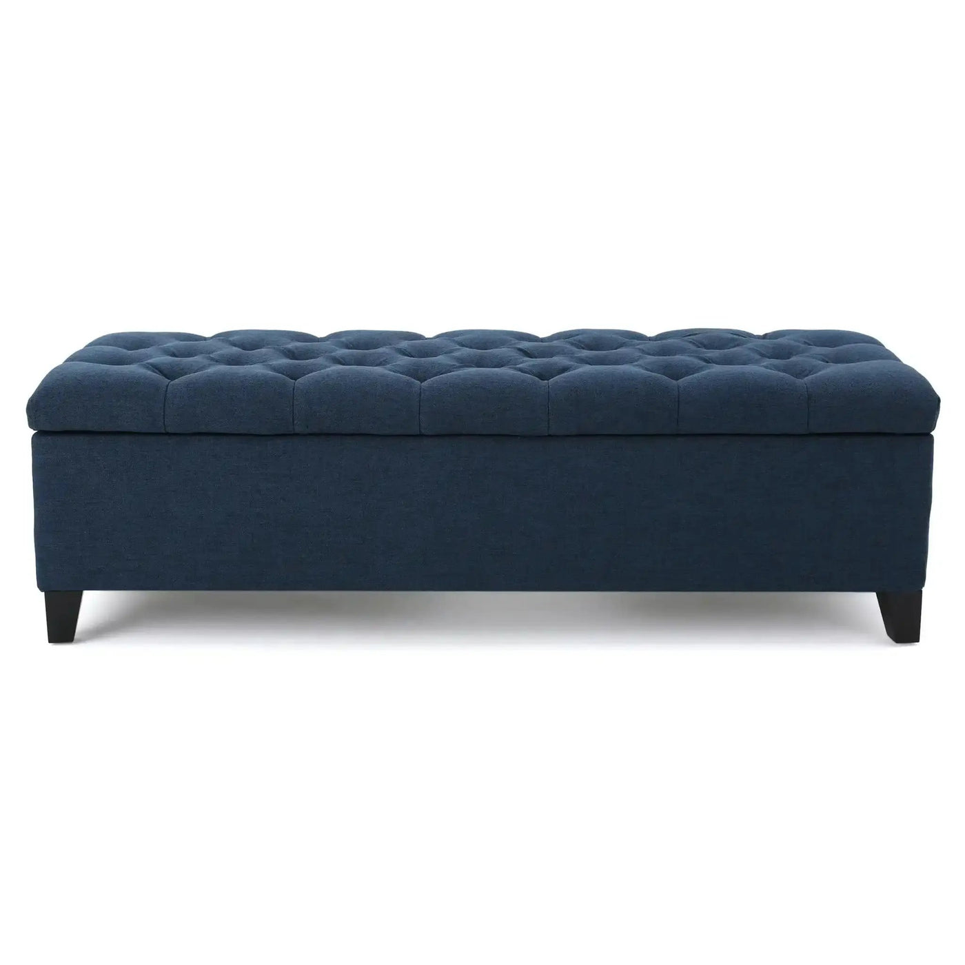 Glouster Contemporary Storage Ottoman with Button Tufted Design by HouseOfZazla
