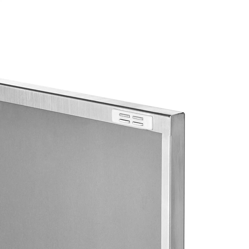 BBQ Access Door, 36W x 21H Inch Stainless Steel Outdoor Kitchen Door by HouseOfZazla