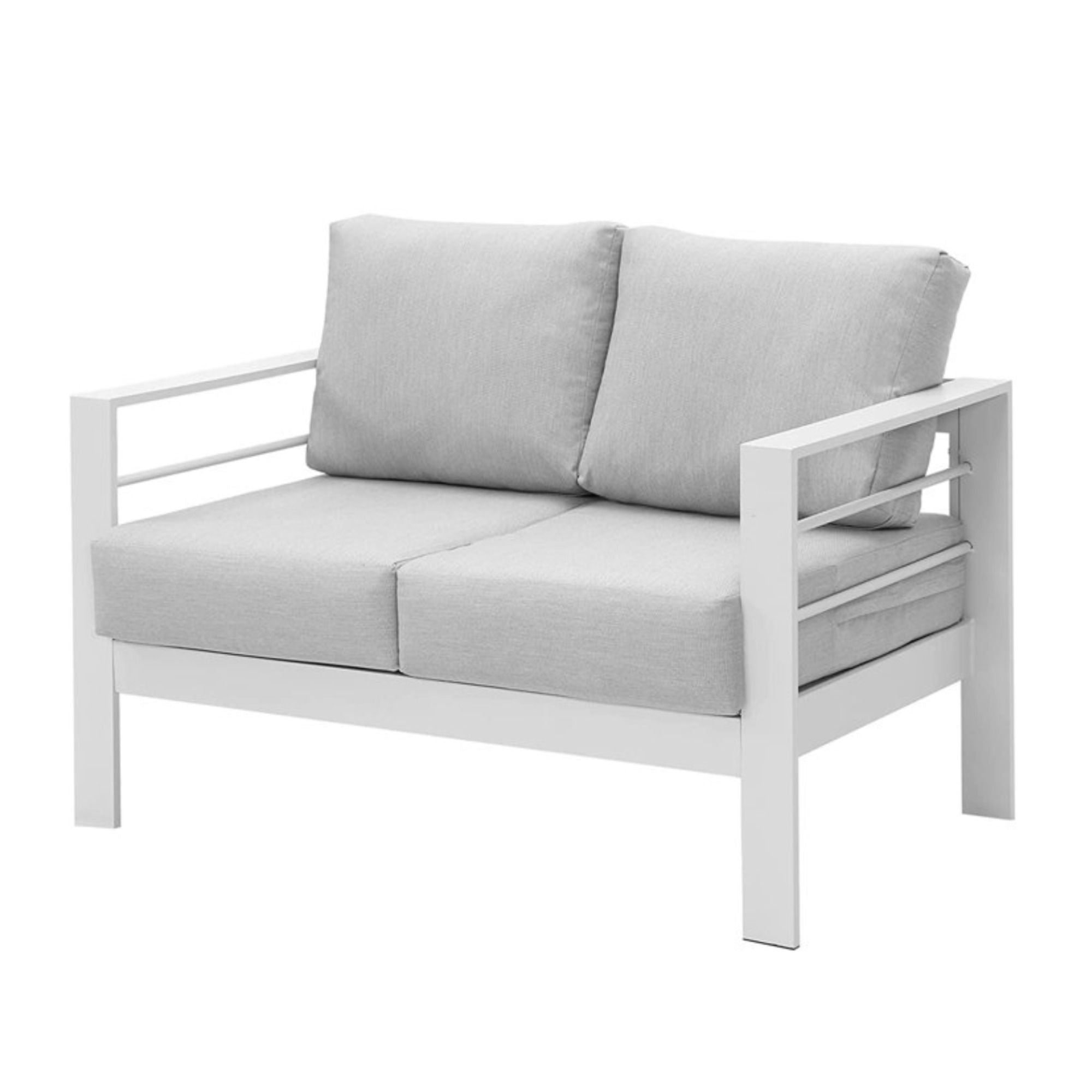 Patio All-Weather Loveseat With Thick Cushions by HouseOfZazla