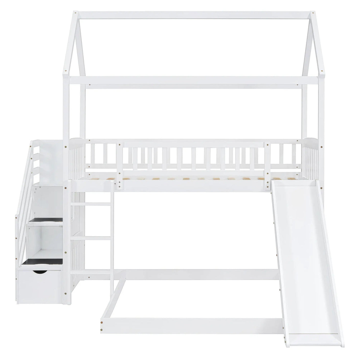 House Bunk Bed With Slide by Unique Piece Furniture