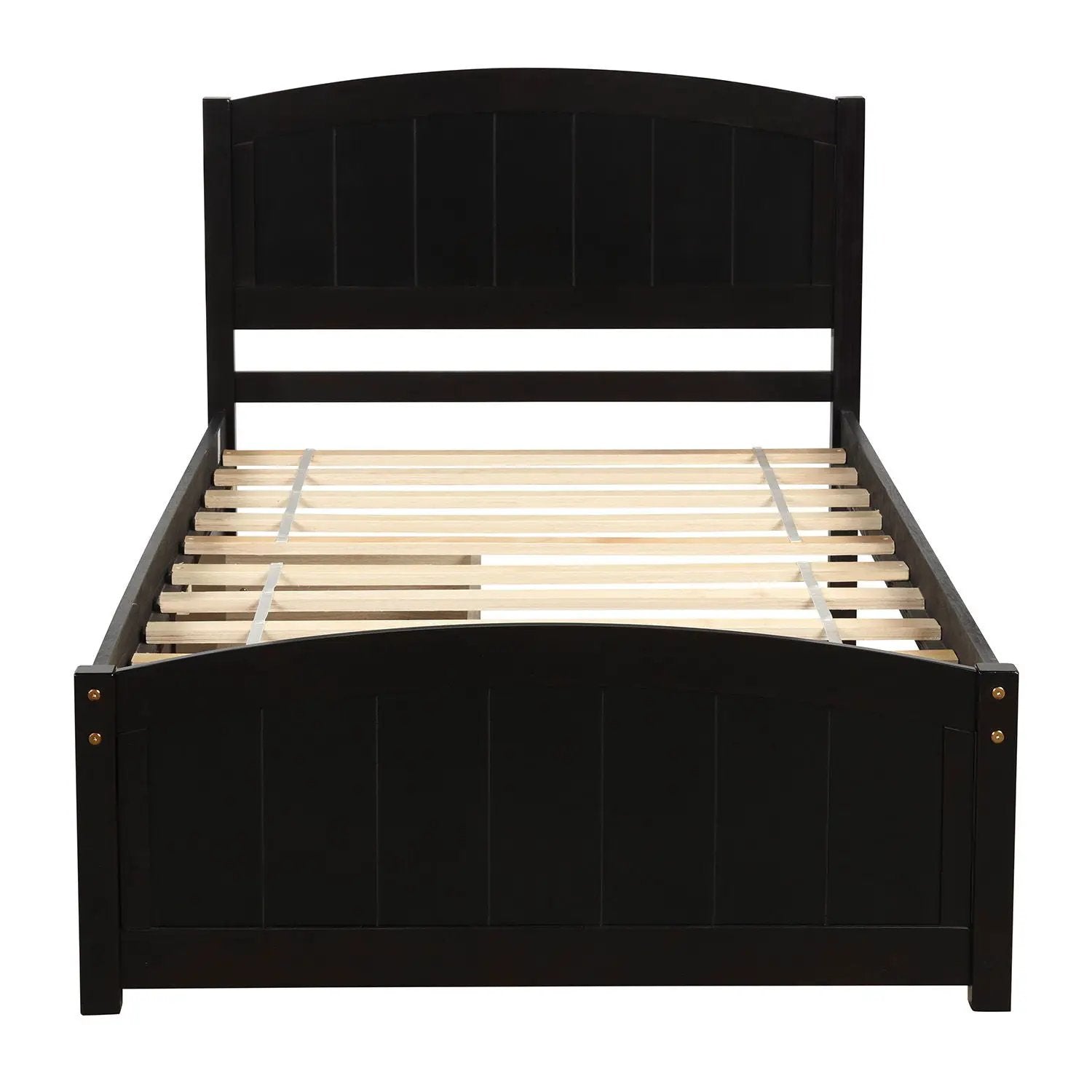 Platform Bed & Headboard, Footboard And Wood Slat Support by HouseOfZazla