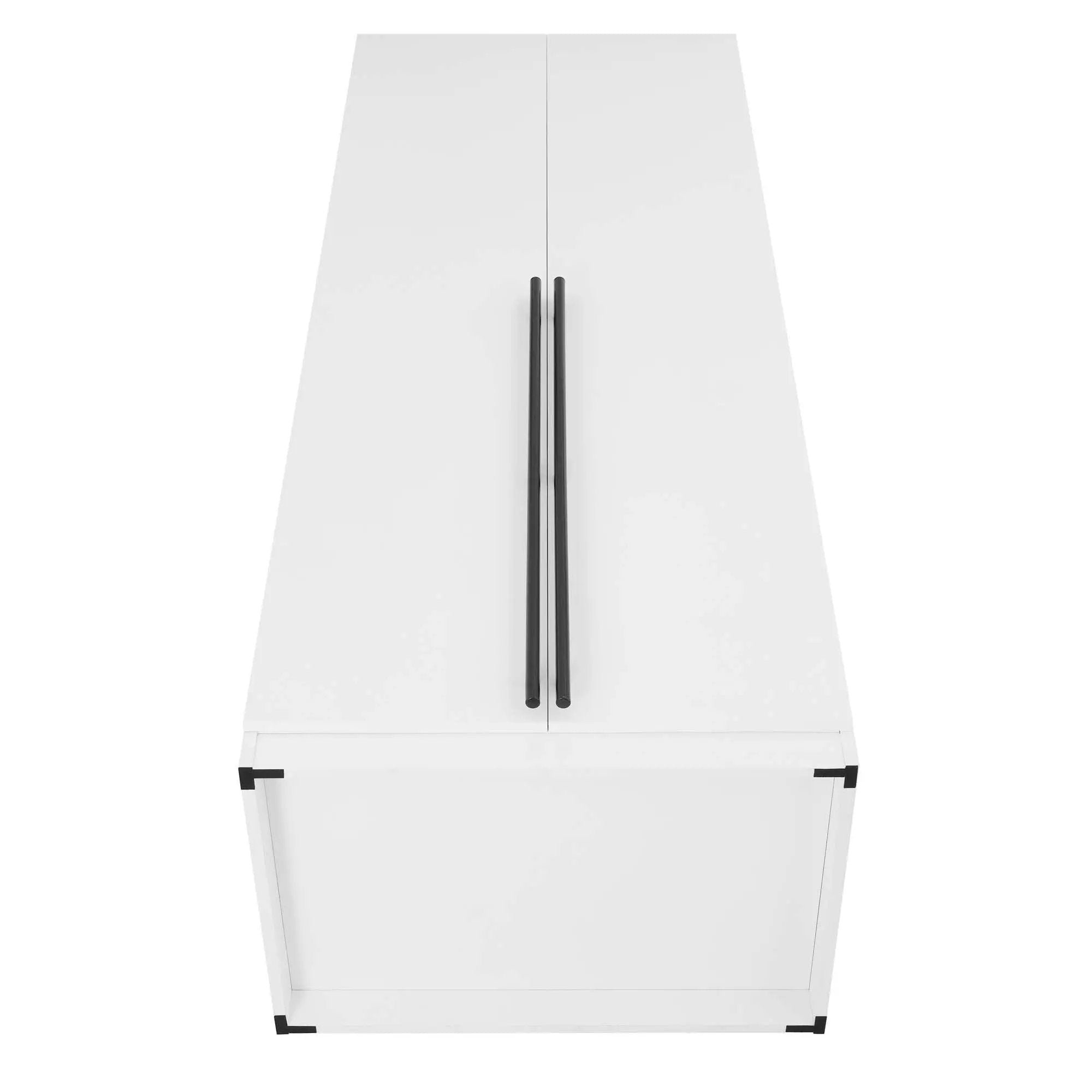 Lee - Free Standing Wardrobe Closet With Adjustable Shoe Shelves by HouseOfZazla