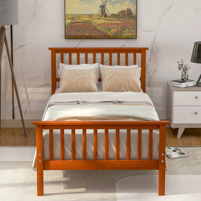 Platform Bed With Headboard And Footboard by Unique Piece Furniture