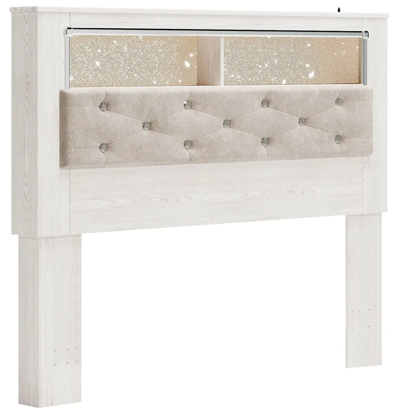 Altyra - Panel Bookcase Headboard by Unique Piece Furniture