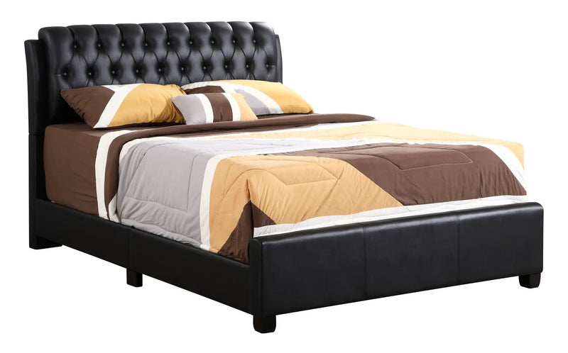 Tufted Upholstered Bed by Unique Piece Furniture