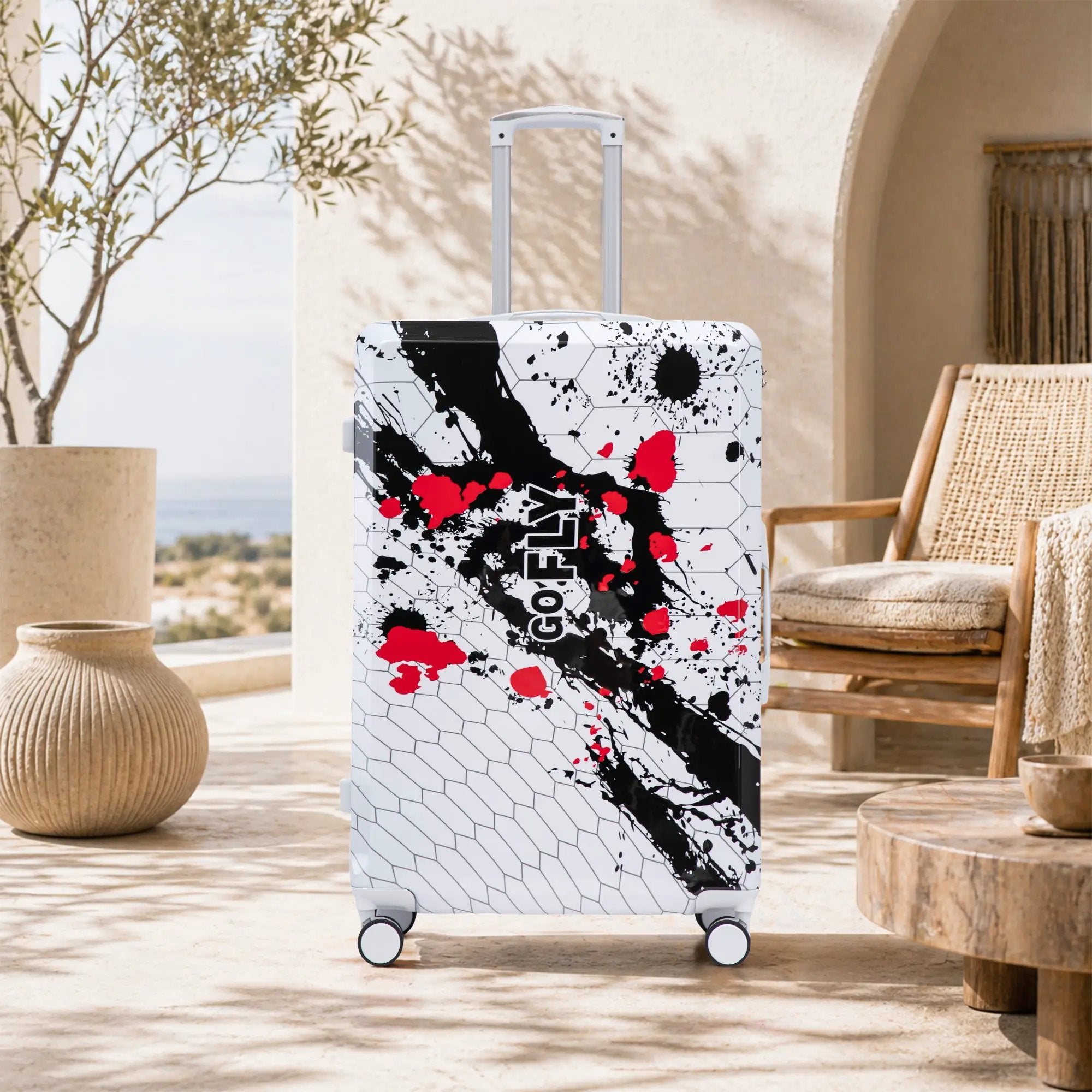 28 Inch PC Spinner Wheel Luggage by HouseOfZazla