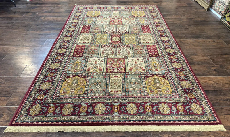 Karastan Rug 5.9 x 9 Antique Legends Bakhtiyari#2200-202, Karastan Area Rug, Wool Pile Vintage Karastan Carpet by Jewel Rugs