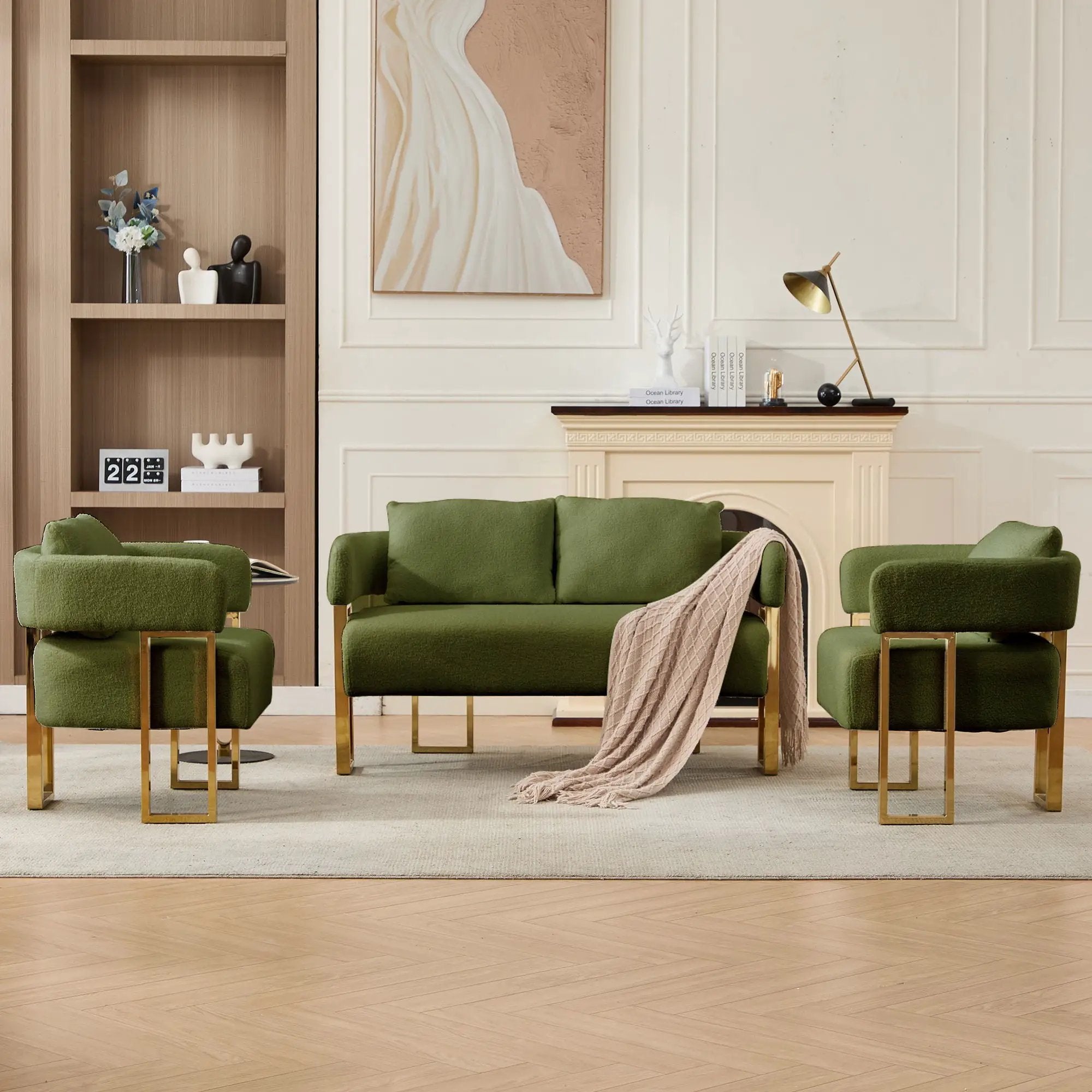 Decorative Upholstered Side Chair For Living Room by Unique Piece Furniture