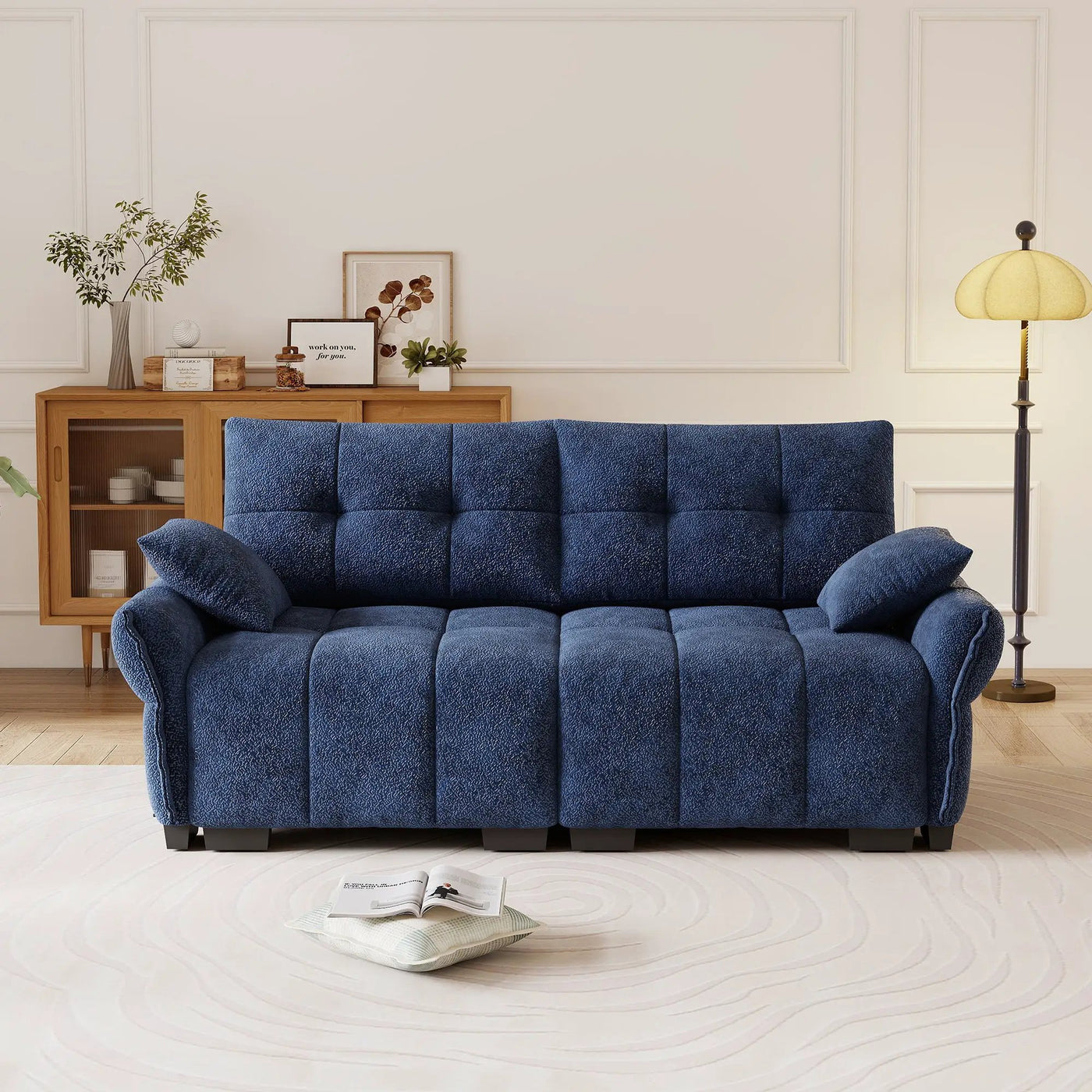 Premium Two-Seater Sofa - Ergonomic Design by HouseOfZazla