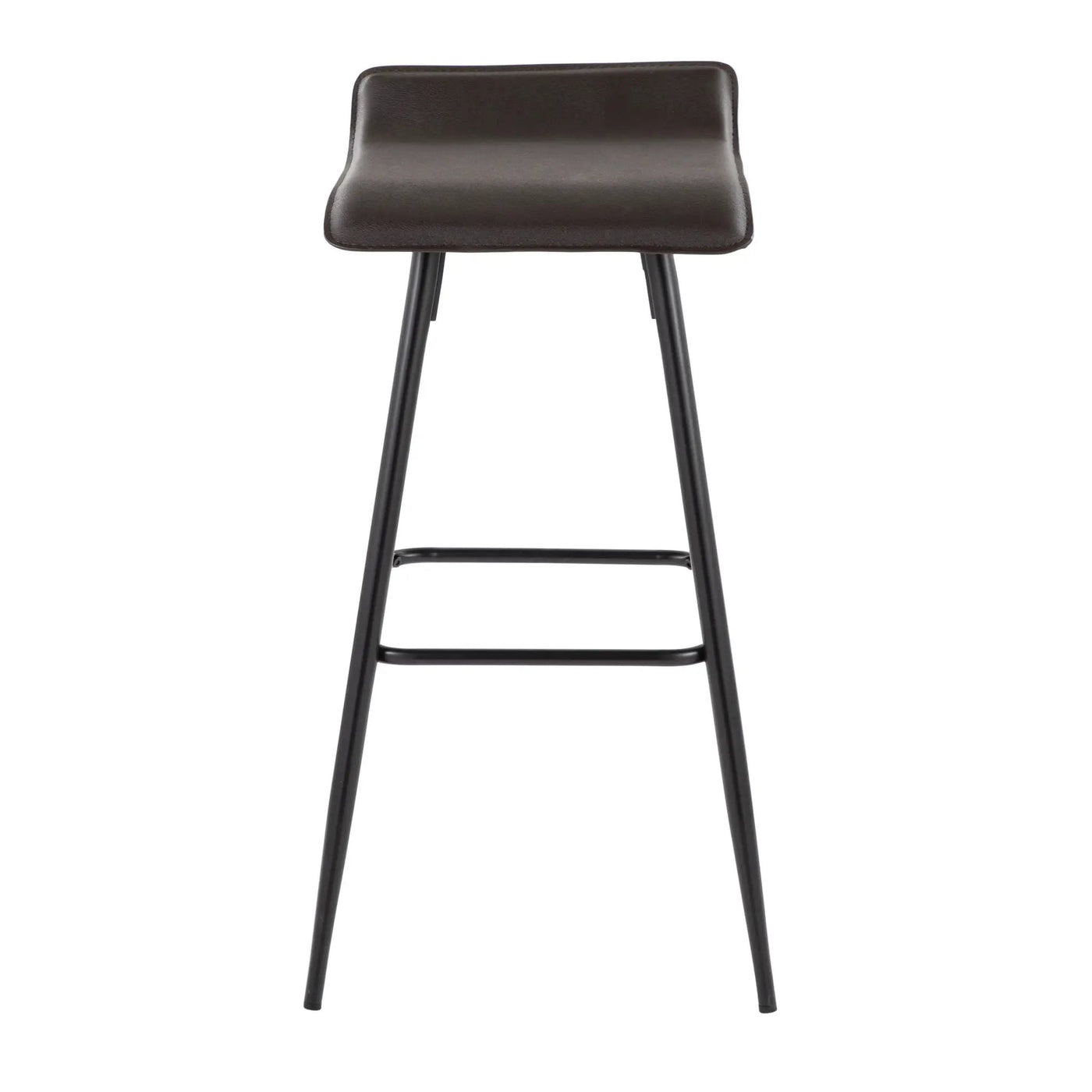 Ale - Contemporary Fixed-Height Bar Stool (Set of 2) by HouseOfZazla