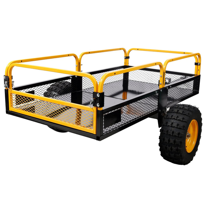 Heavy-Duty Tow-Behind Dump Cart by HouseOfZazla