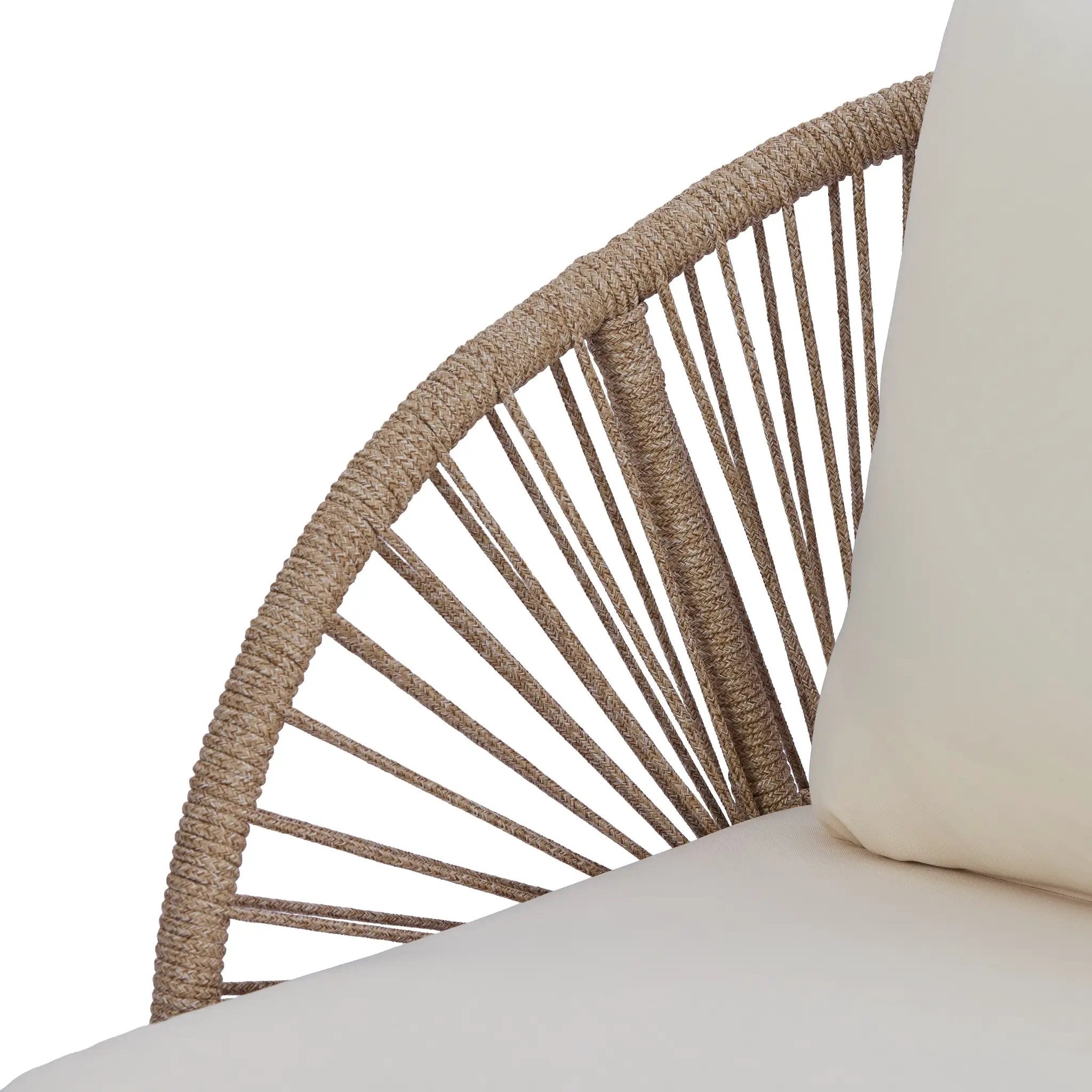 Acacia Wood Outdoor Club Chair, Curved Tub Design Patio Chair by HouseOfZazla
