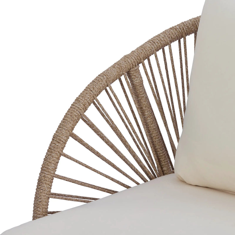 Acacia Wood Outdoor Club Chair, Curved Tub Design Patio Chair by HouseOfZazla