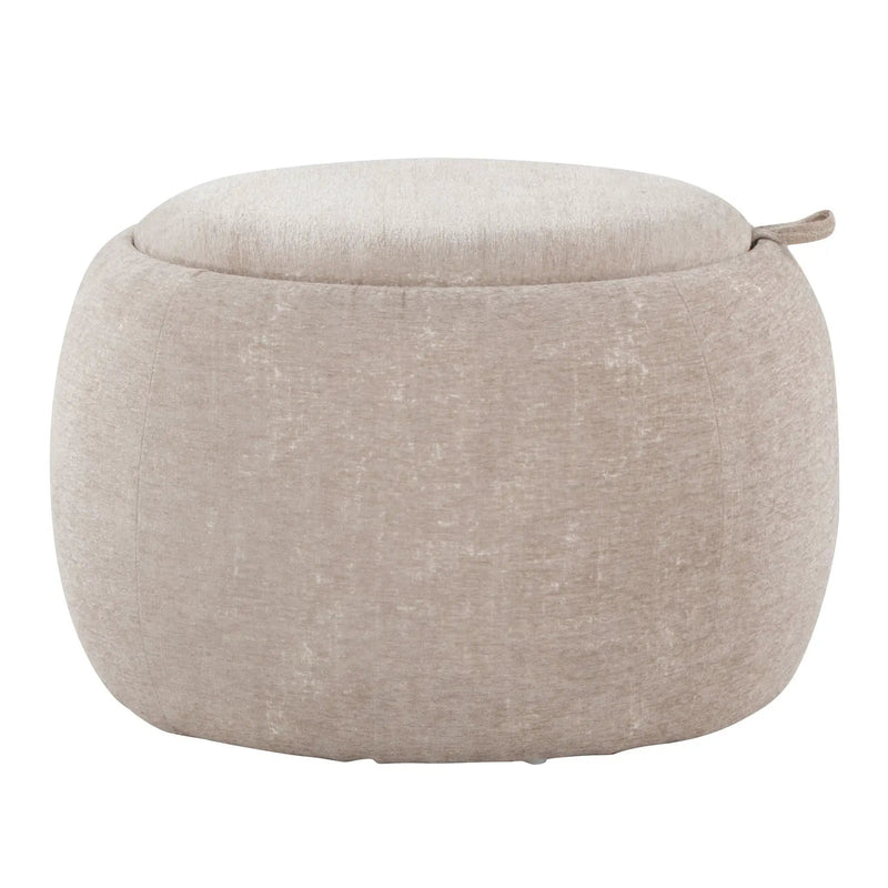 Tray - Pouf Contemporary Ottoman by HouseOfZazla