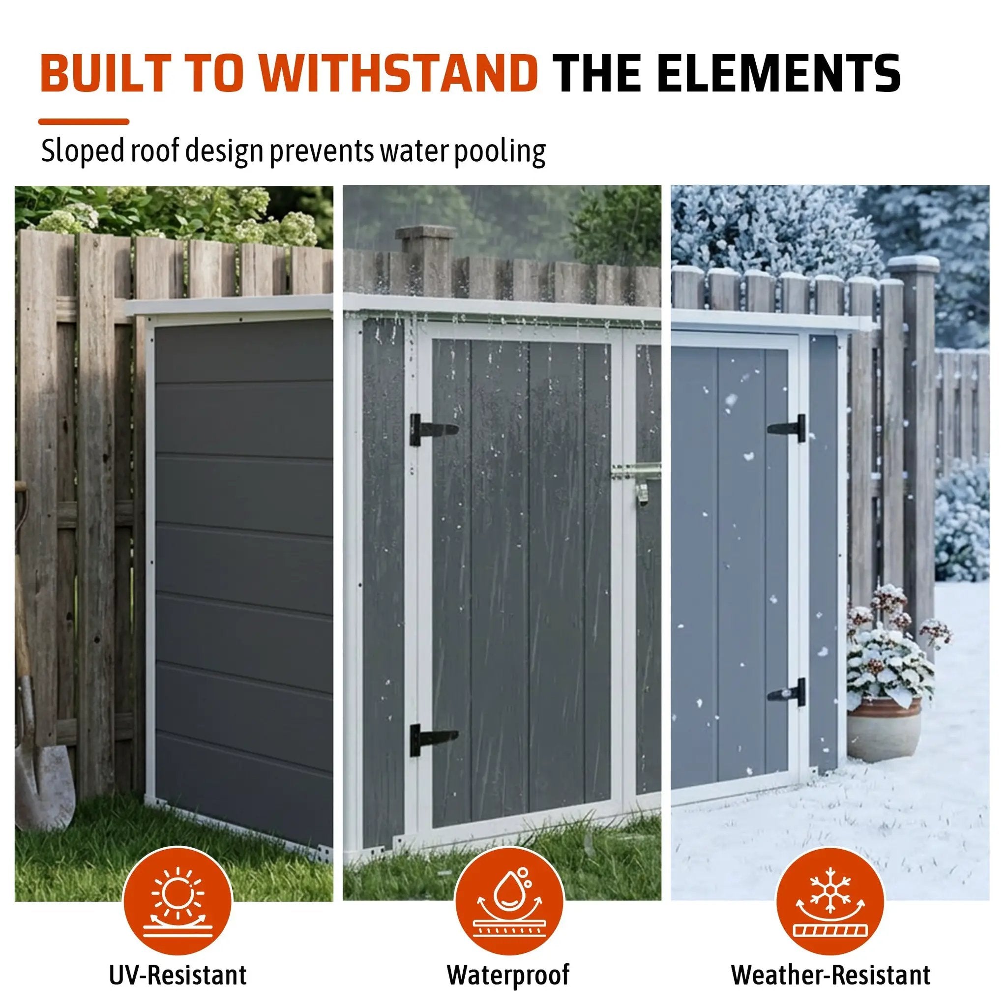 Horizontal Outdoor Storage Shed with Ramp & Hydraulic Lid by HouseOfZazla