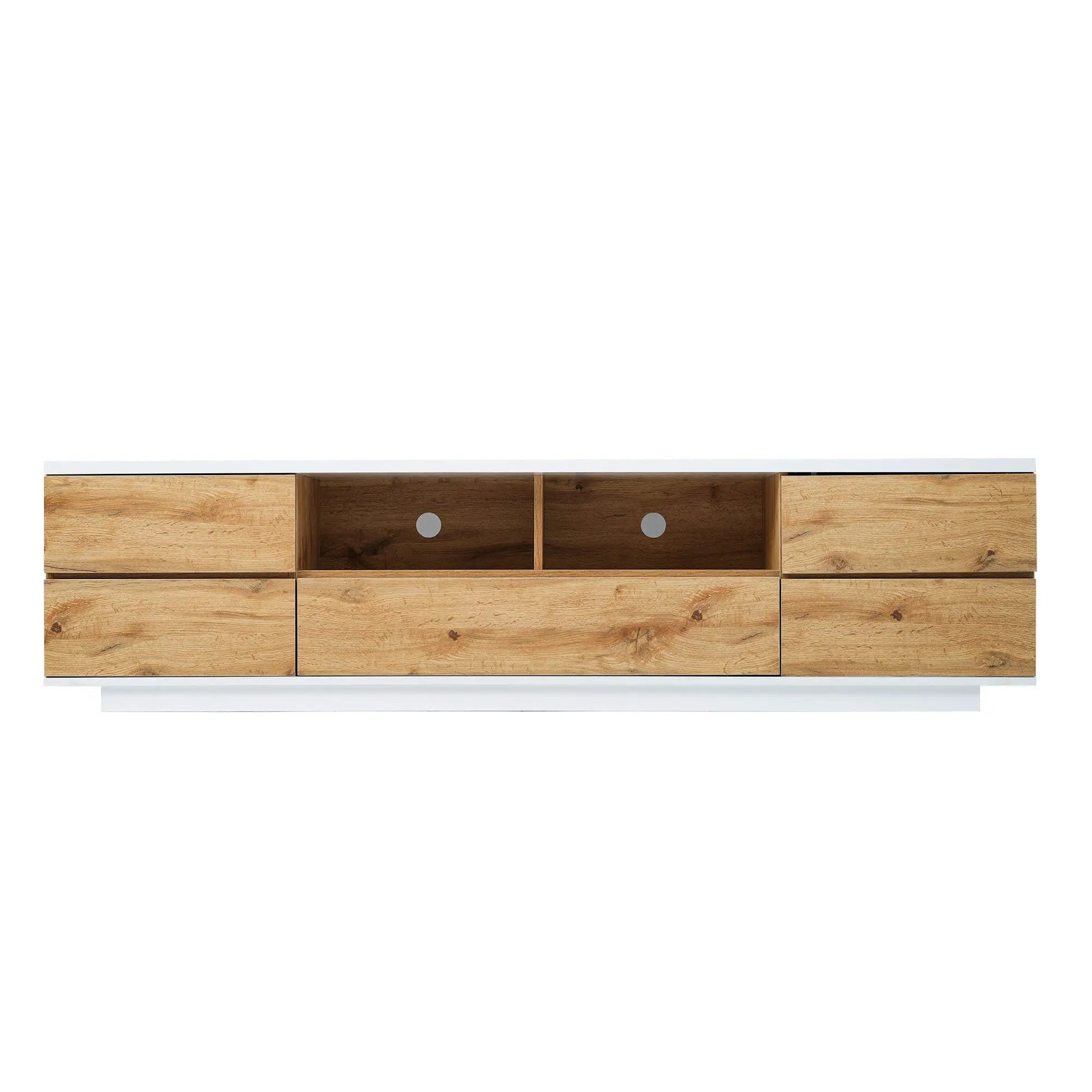 Modern TV stand with Multi-Functional Storage by BLAKHOM