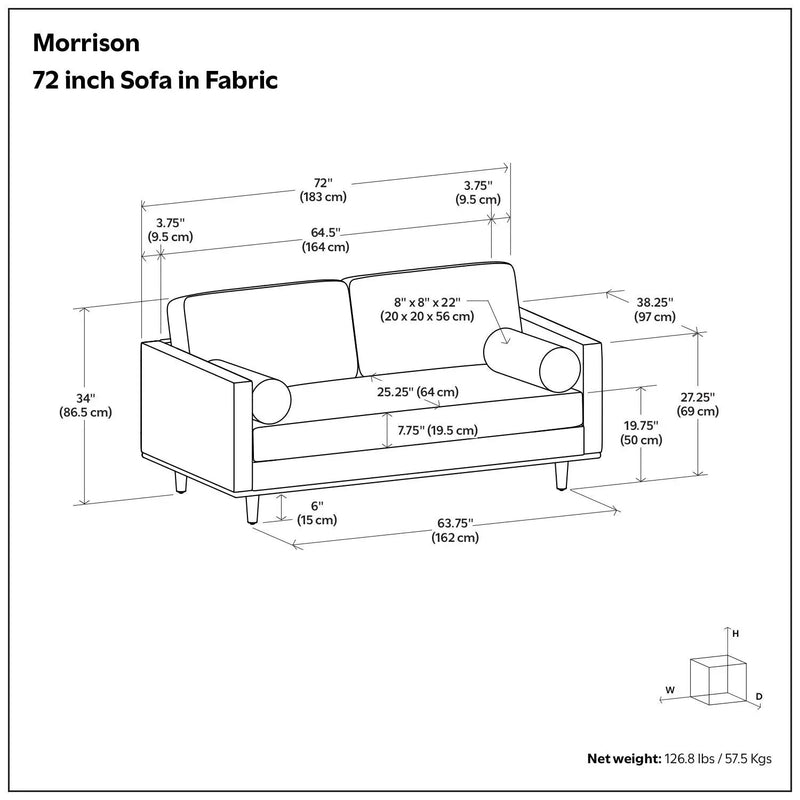 Morrison - Upholstered Sofa by Unique Piece Furniture