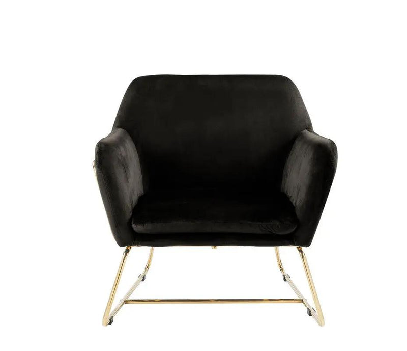 Keira - Accent Chair With Metal Base by Unique Piece Furniture
