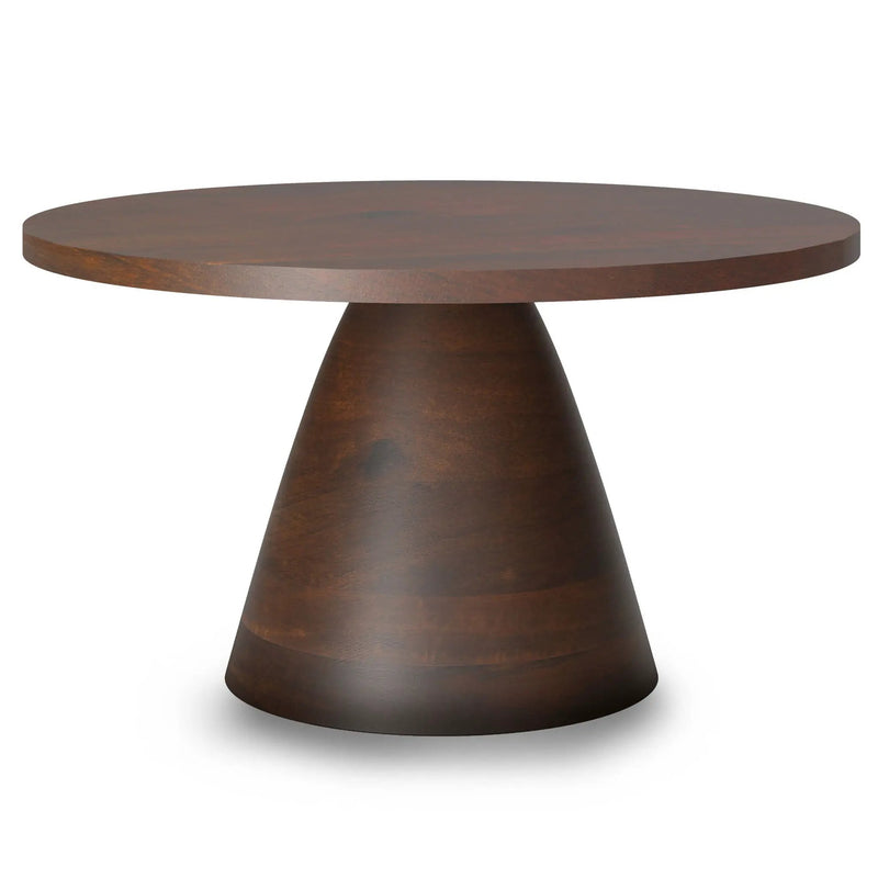 Winnie - Round Coffee Table - Walnut by HouseOfZazla