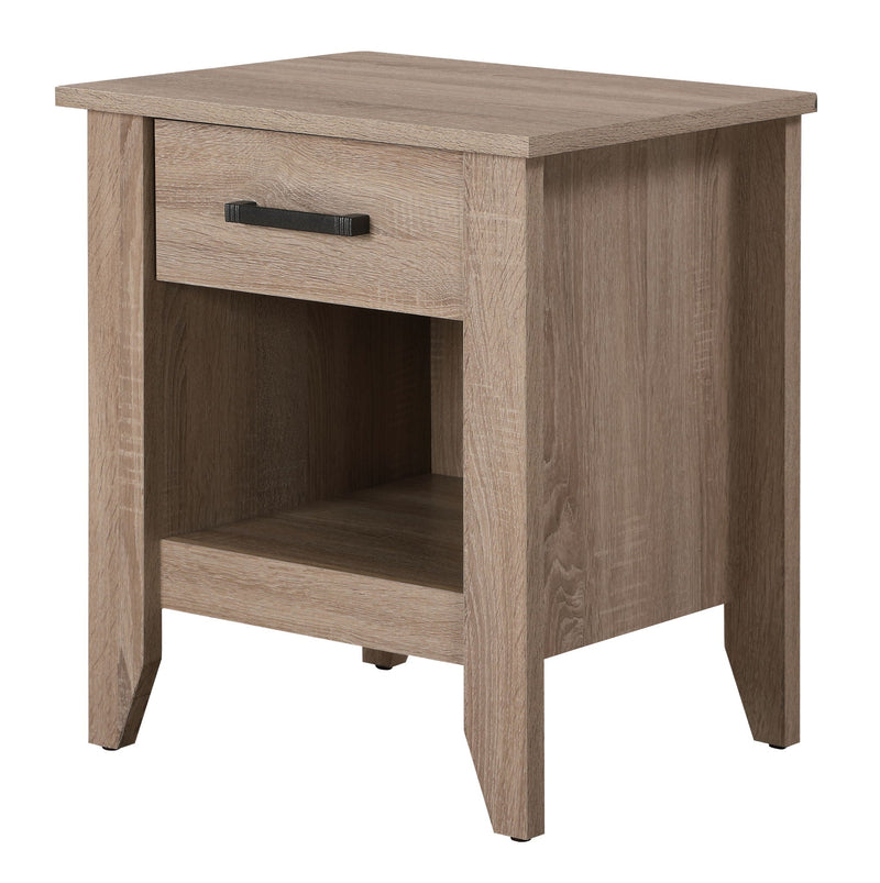 Roller Drawer Glides Nightstand by HouseOfZazla
