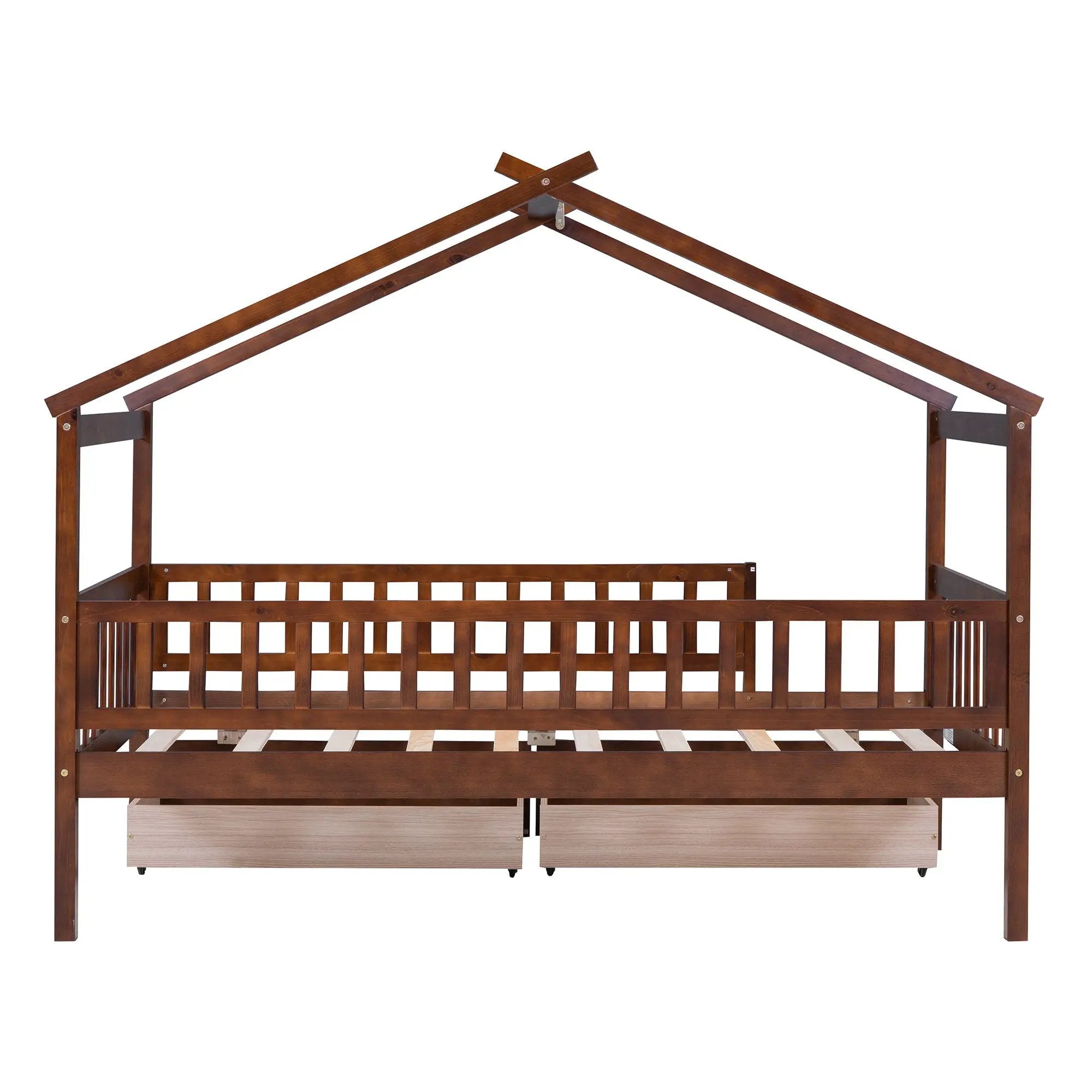 House Bed With 2 Drawers by HouseOfZazla