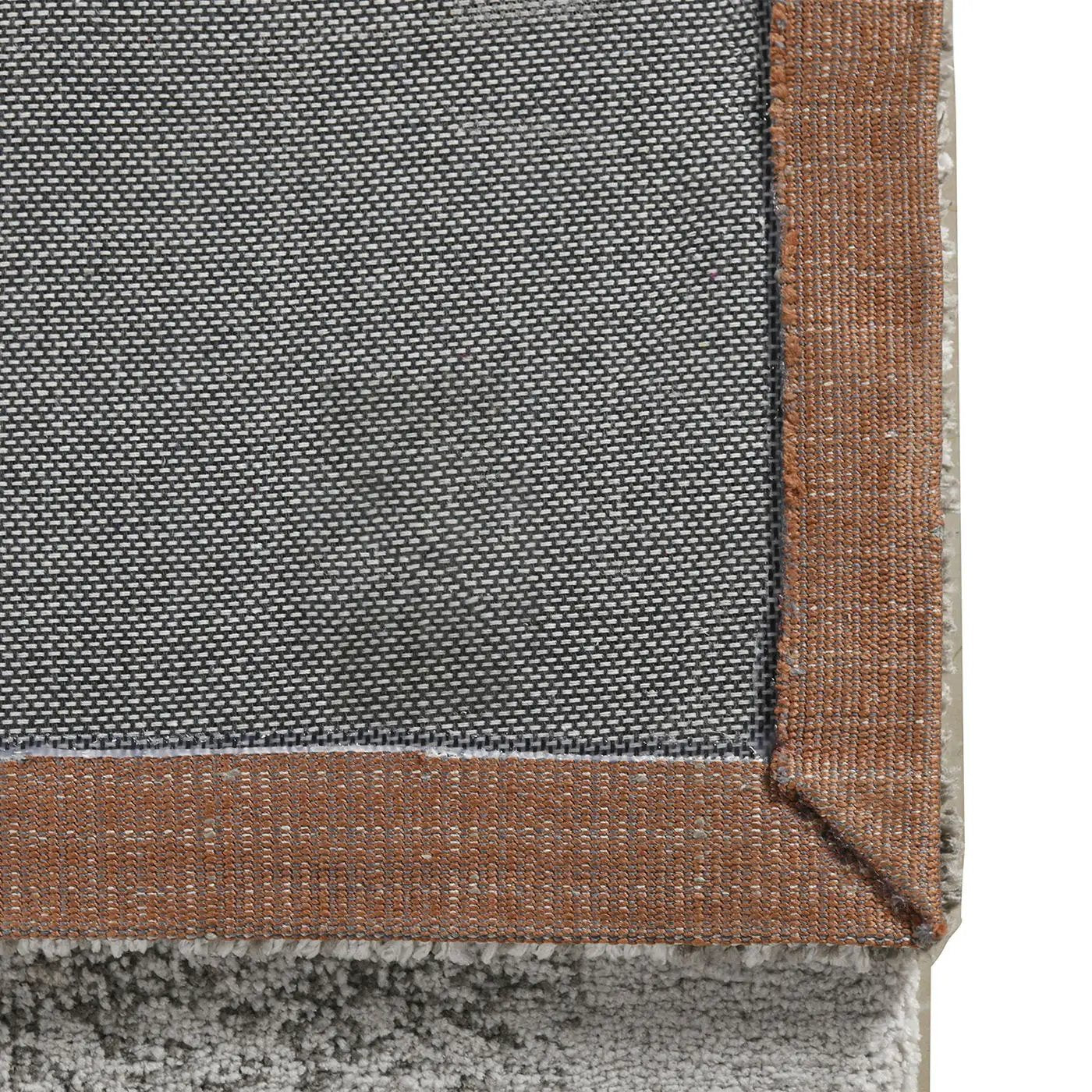 Quarry - 5' X 6.5' Abstract Area Rug - Gray / Orange by HouseOfZazla