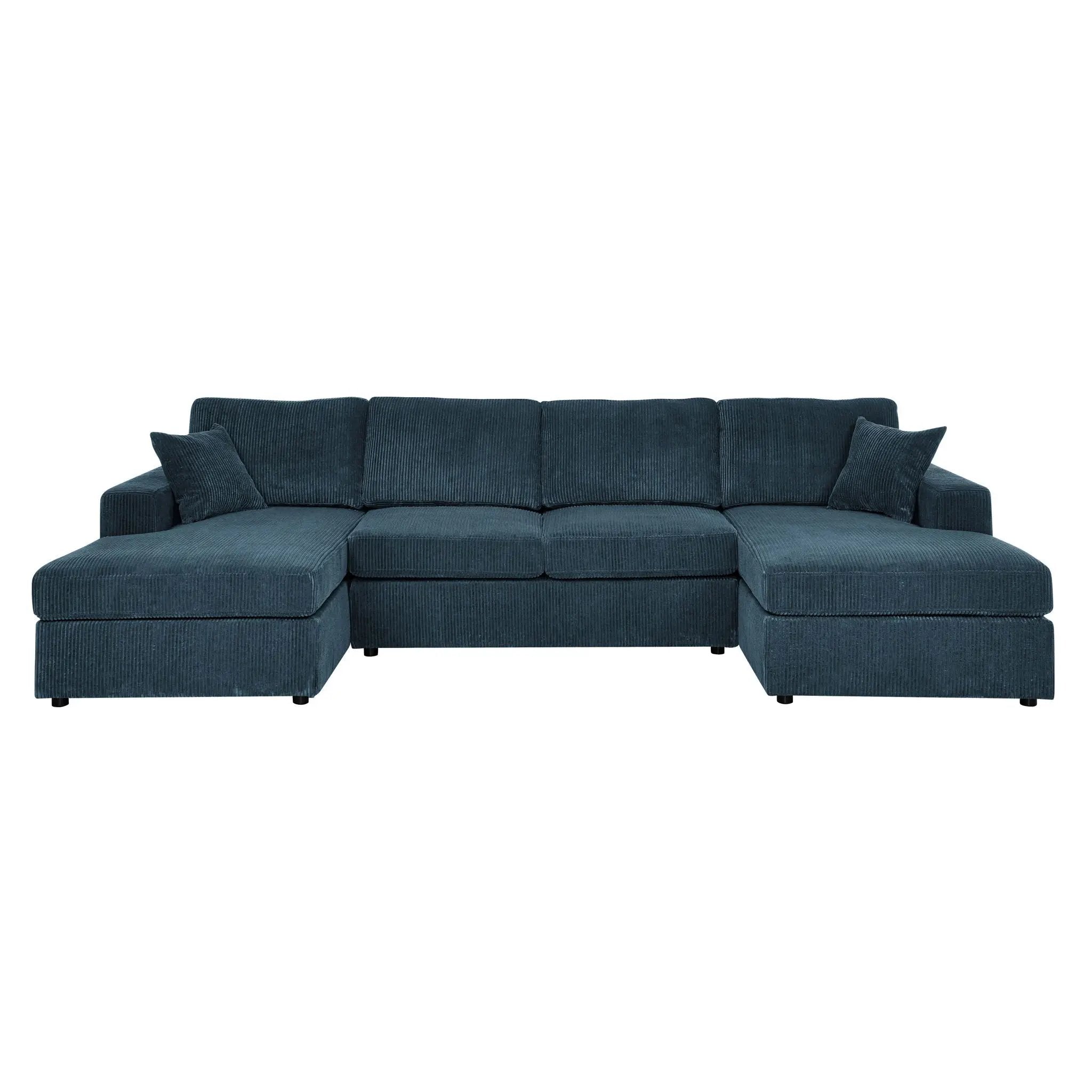 3 Piece Double Chaise Sectional Sofa by Unique Piece Furniture