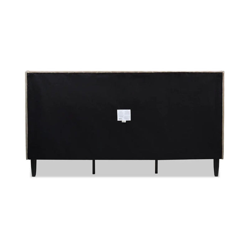 Aspen - Vertical Tufted Modern Headboard Platform Bed Set by HouseOfZazla