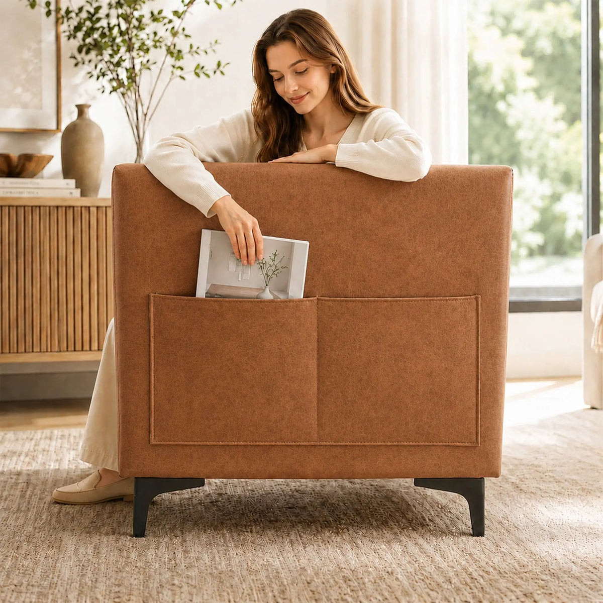 Elegant Button Tufted Sofa by HouseOfZazla
