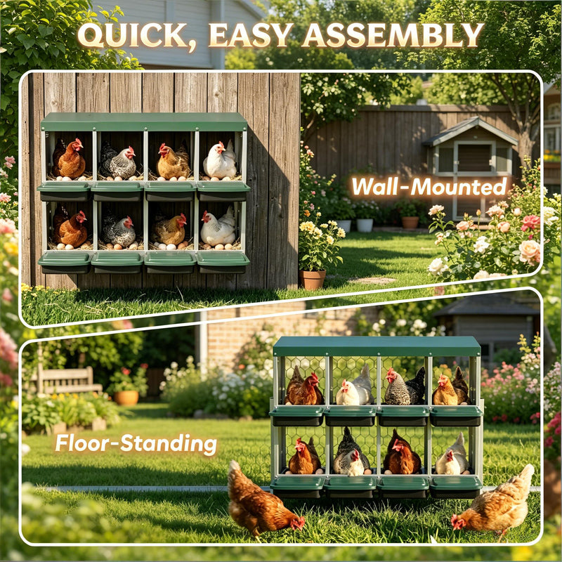 Egg Laying Boxes, Metal Nesting Boxes, Chicken Nesting Boxes by HouseOfZazla