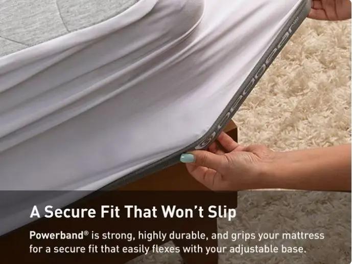 BedGear AIR-X Mattress Protector - Grey, Split Cal King (2pc) by HouseOfZazla