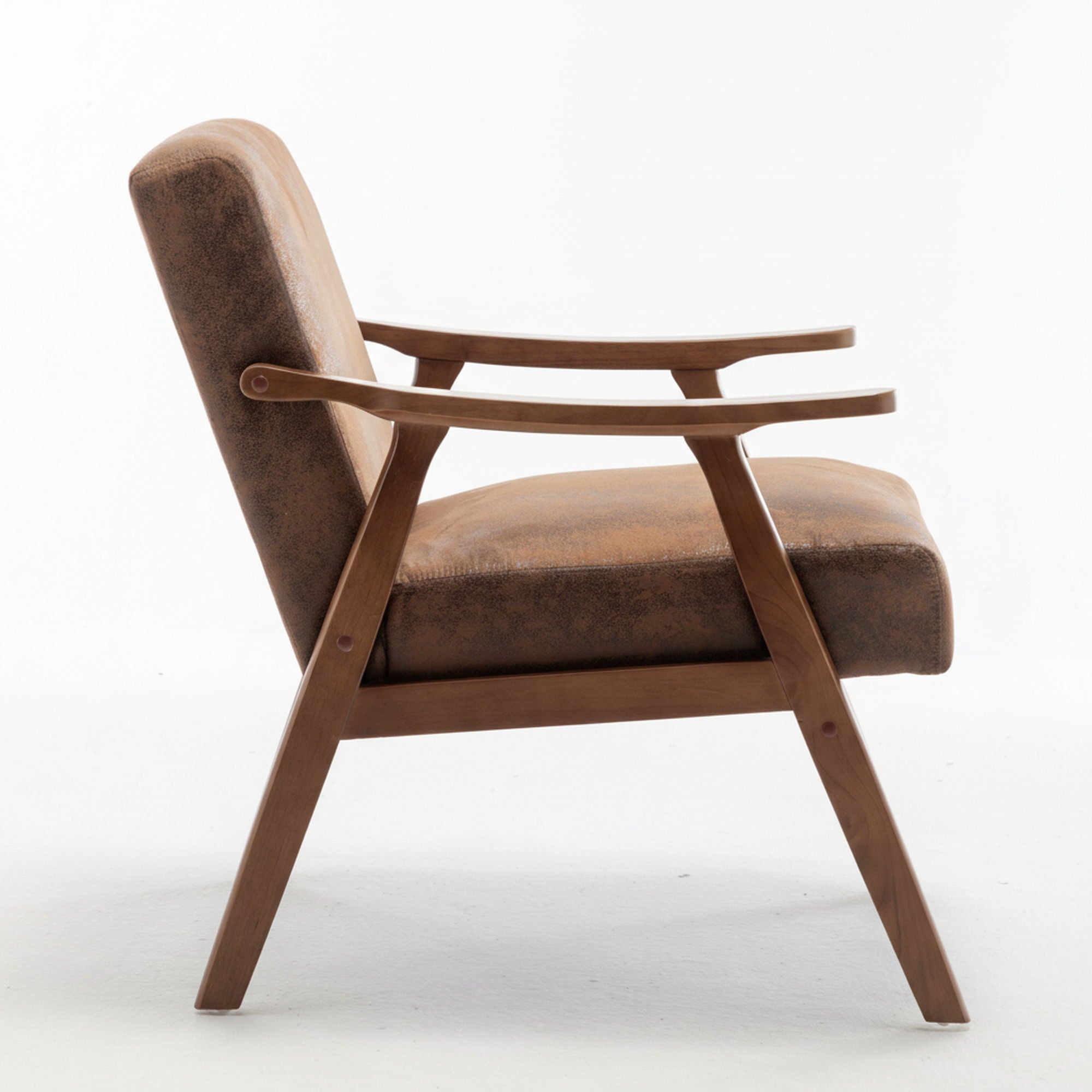 Accent Chair, Classic Mid Century Modern For Extra Seating by HouseOfZazla