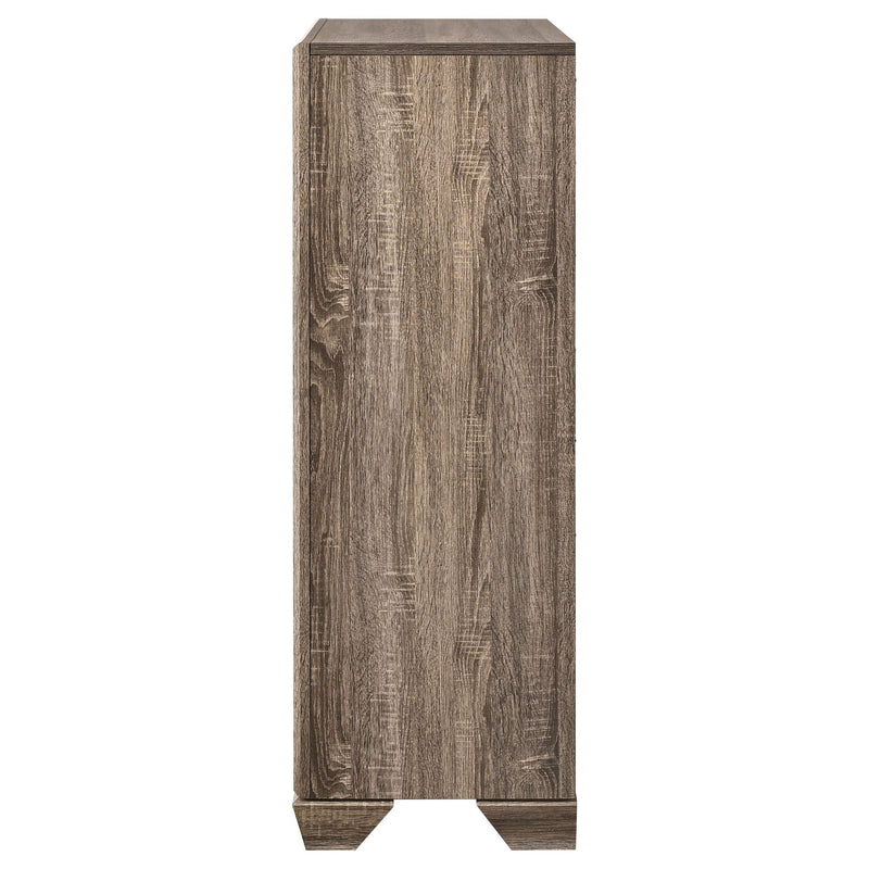 Harrison - 5 Drawer Bedroom Chest - Taupe by HouseOfZazla