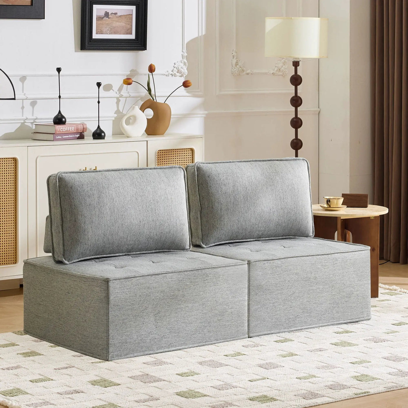 Sofa With Modular Splicing Design by Unique Piece Furniture