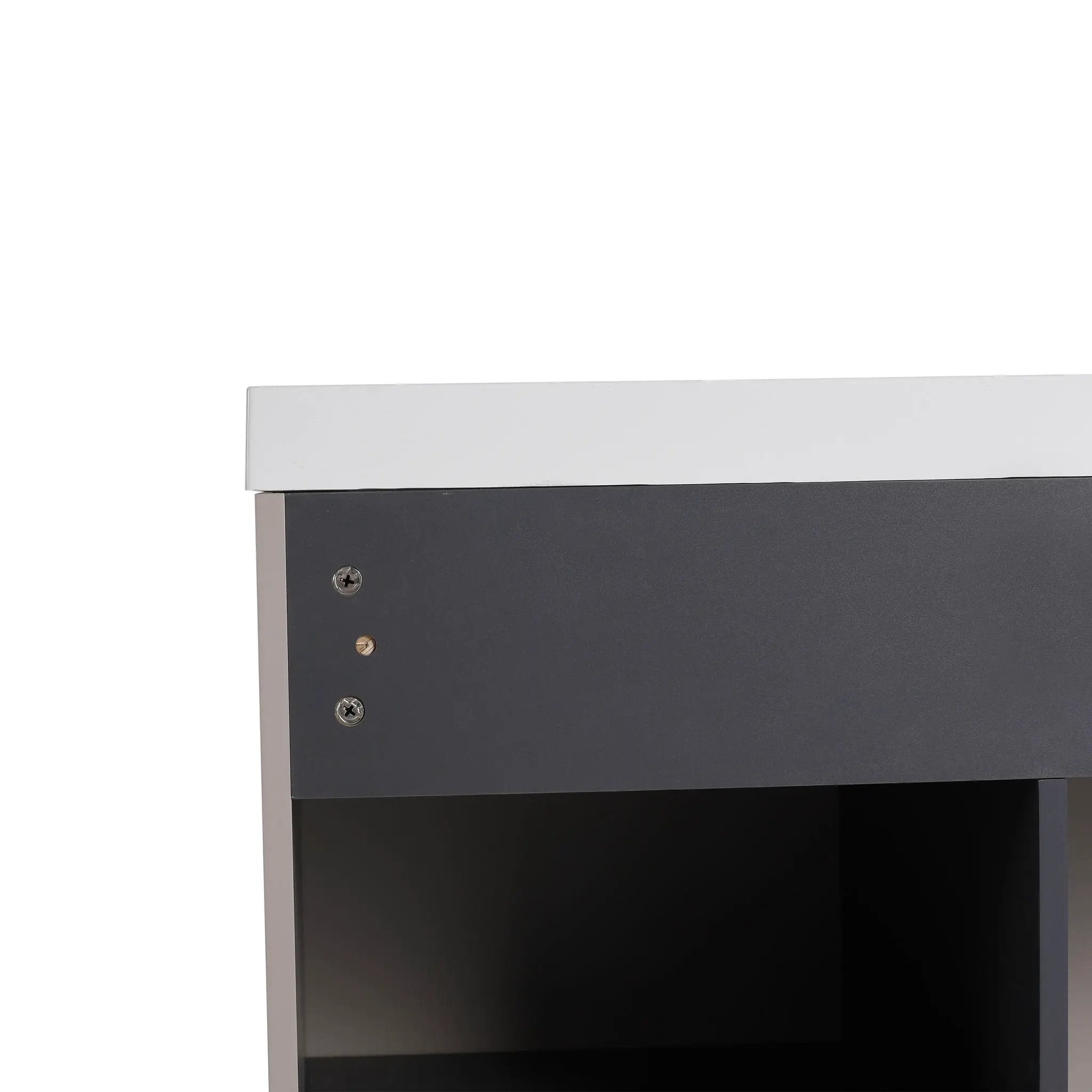 Modern Freestanding Bathroom Vanity With Soft Close Cabinet Doors by HouseOfZazla