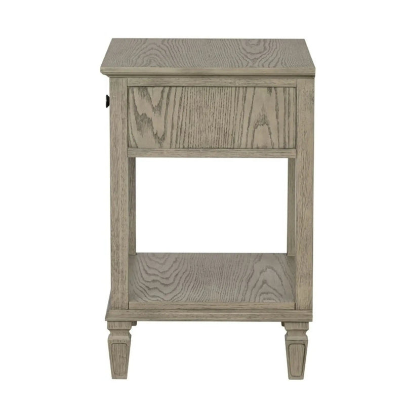 Victoria - Bedside Table With Drawer And Shelf by HouseOfZazla