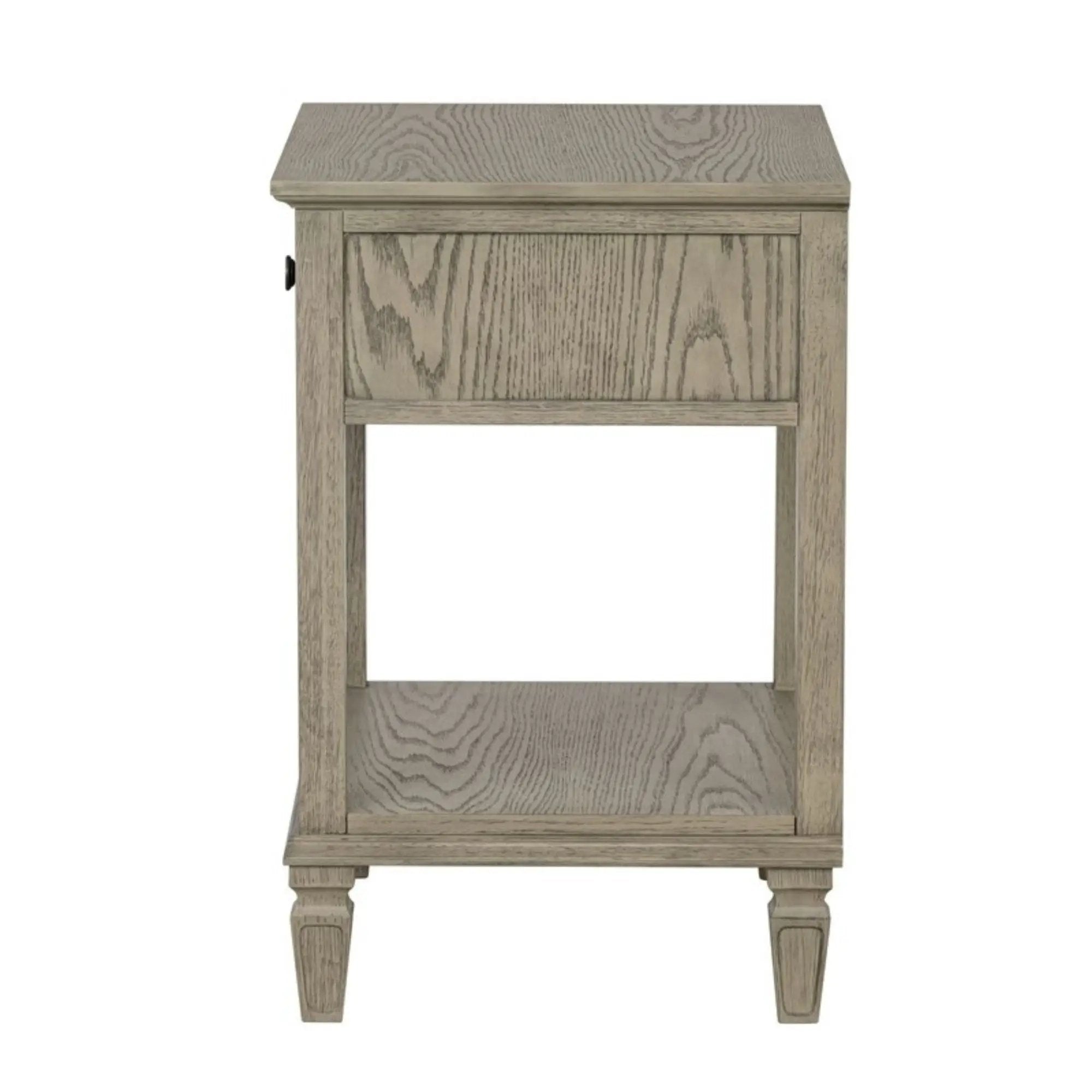 Victoria - Bedside Table With Drawer And Shelf by Unique Piece Furniture