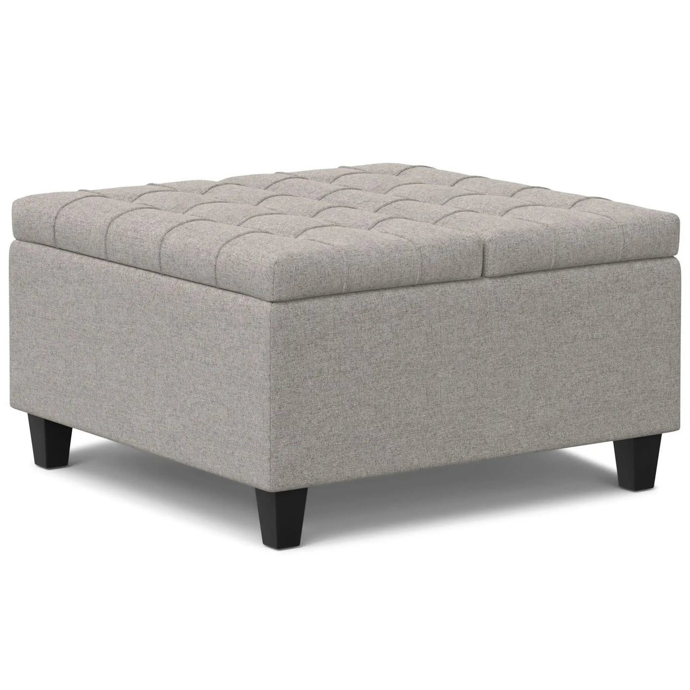Harrison - Upholstered Coffee Table Storage Ottoman by HouseOfZazla