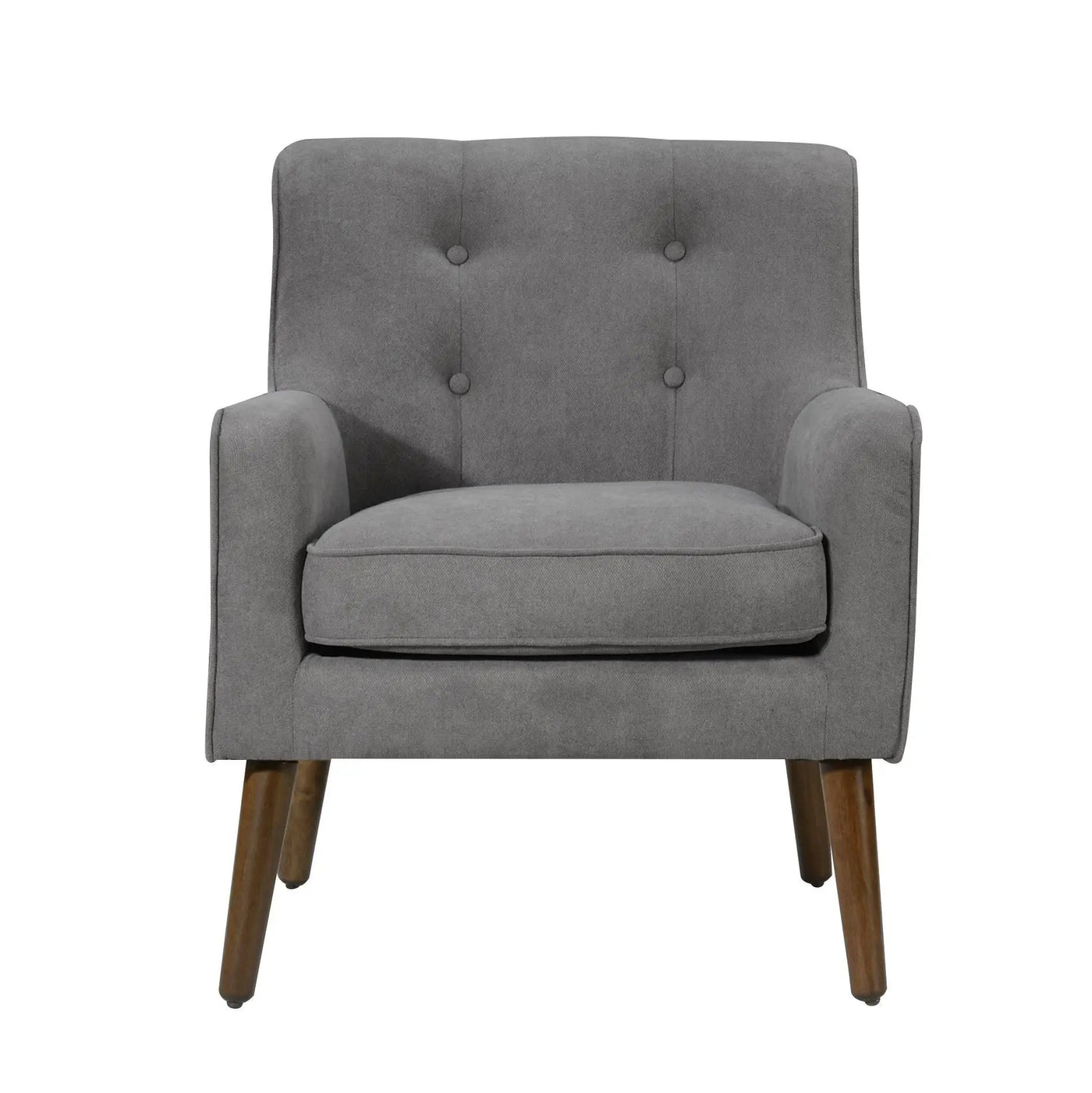 Ryder - Mid Century Modern Woven Fabric Tufted Armchair by Unique Piece Furniture