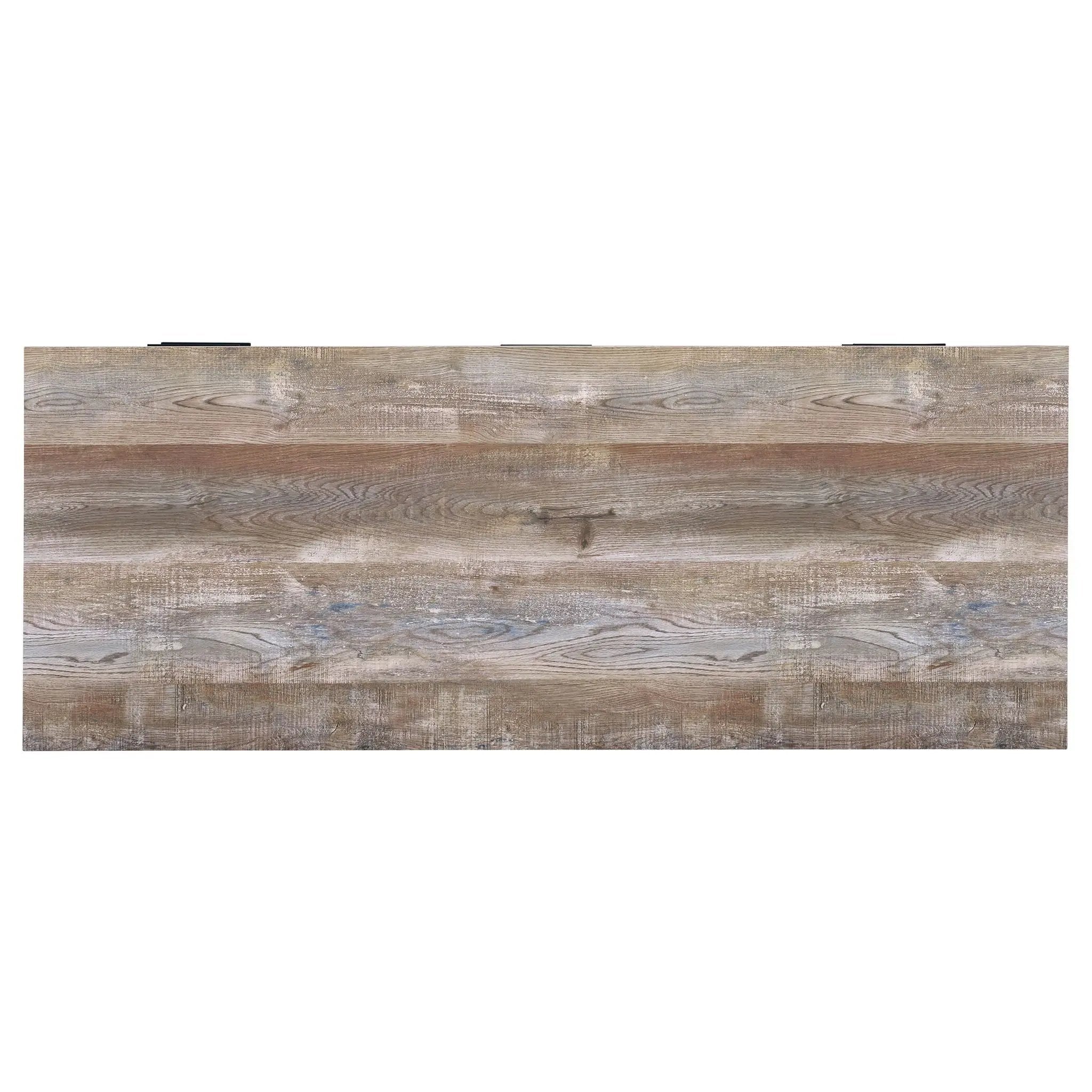 Azura - 4 Drawer Office Desk - Oak
