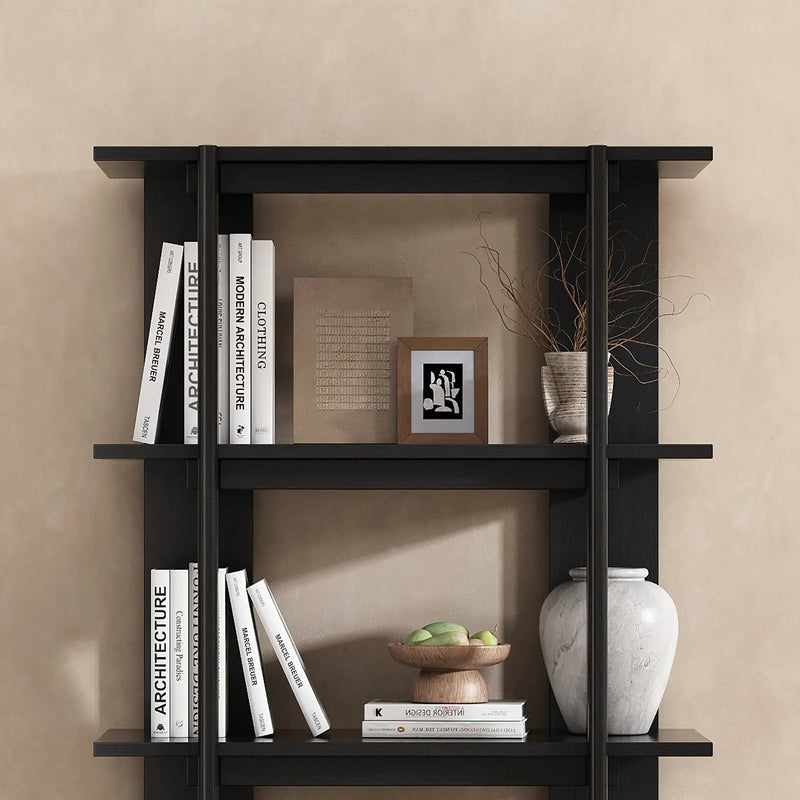 4-Tier Wooden Open Bookcase by HouseOfZazla