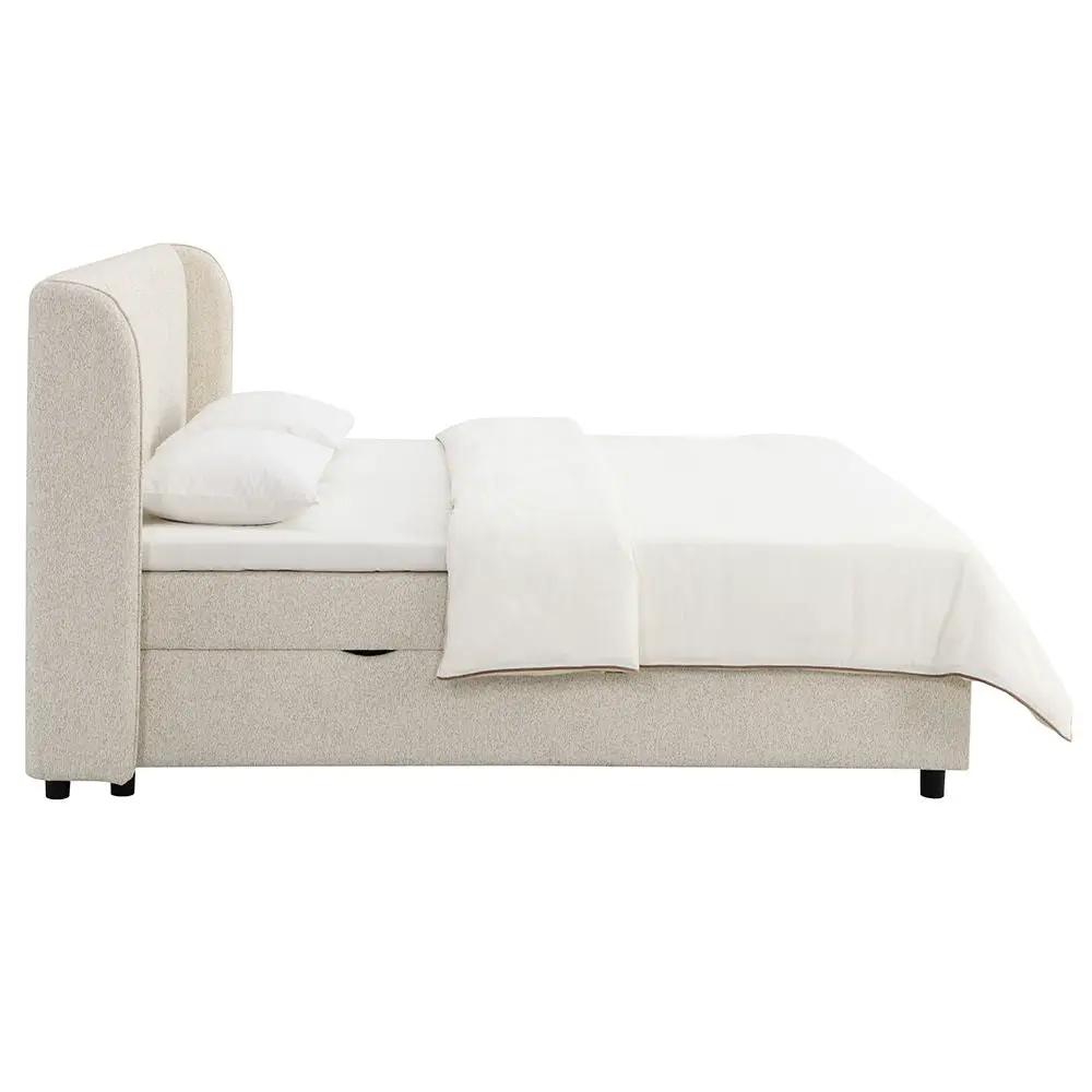 Adonia - Queen Bed With Storage - Beige by Unique Piece Furniture