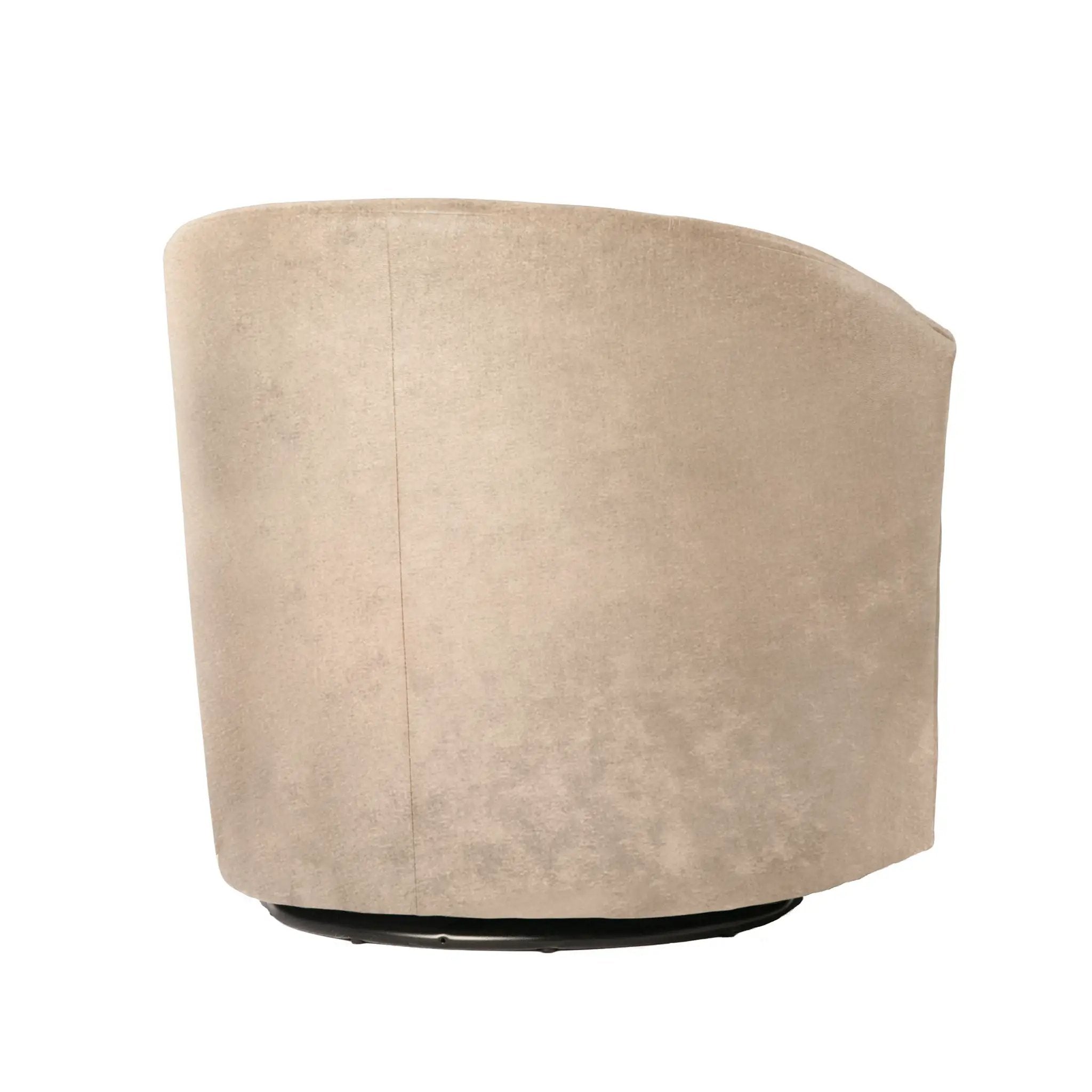 Eden - Swivel Chair With Upholstery And Hardwood Frame by HouseOfZazla