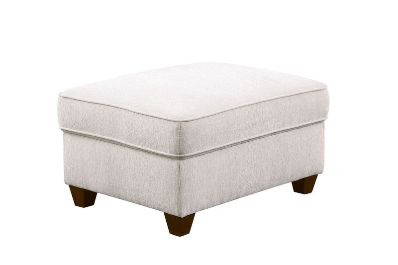 Rene - Sectional Sofa With Ottoman - Beige by HouseOfZazla