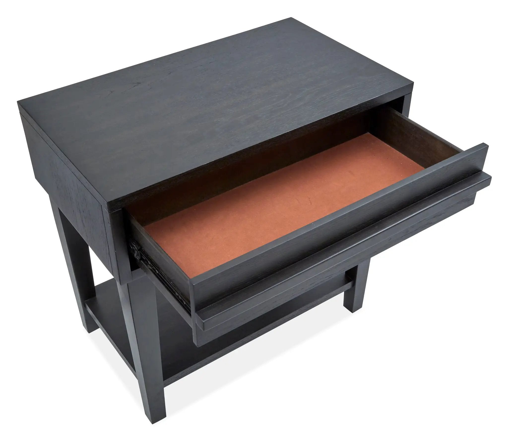 Lindon - Dark Open Nightstand - Coffee Bean by Unique Piece Furniture