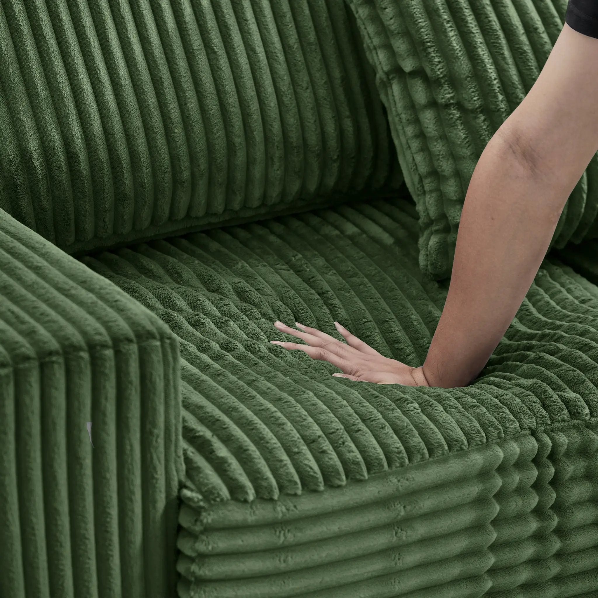 93" Sectional Sofa, L Shaped Sofa Couch by HouseOfZazla